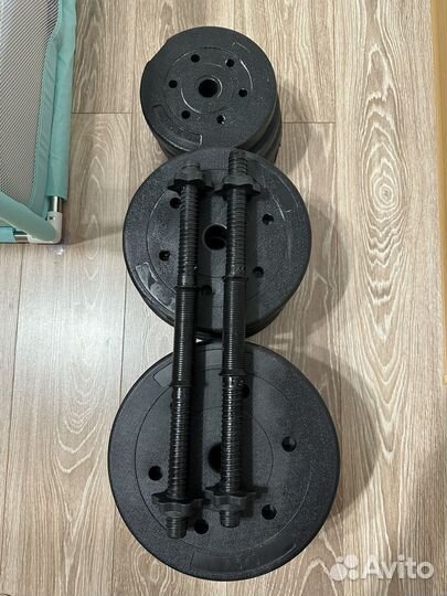 Гантели разборные