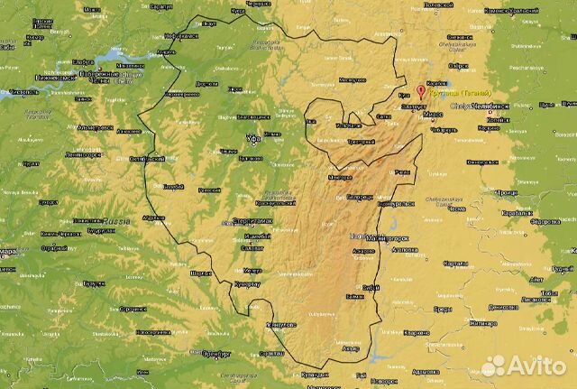 Карты Республики Башкортостан для Garmin