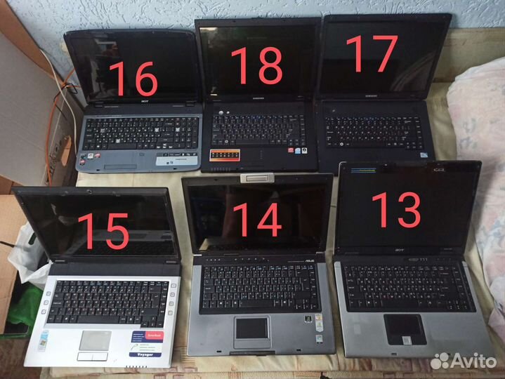 Ноутбуки на запчасти