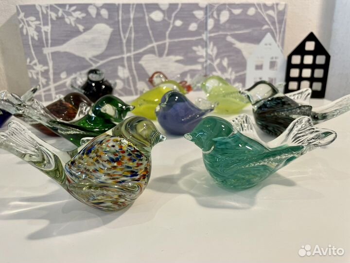 Птички для декора (новые цвета и формы)