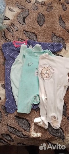Вещи на мальчика от 0 до 3 месяцев