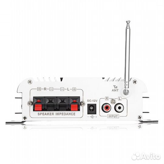 Усилитель звука (2х15Вт, USB, TF, FM, bluetooth)