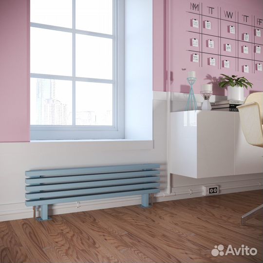 Радиатор стальной трубчатый P30 1000 H -12 секц