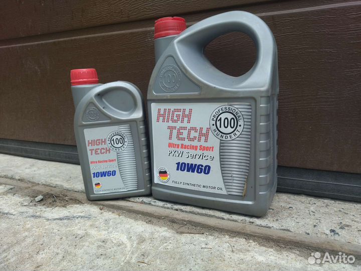 Моторное масло 10w60 high tech