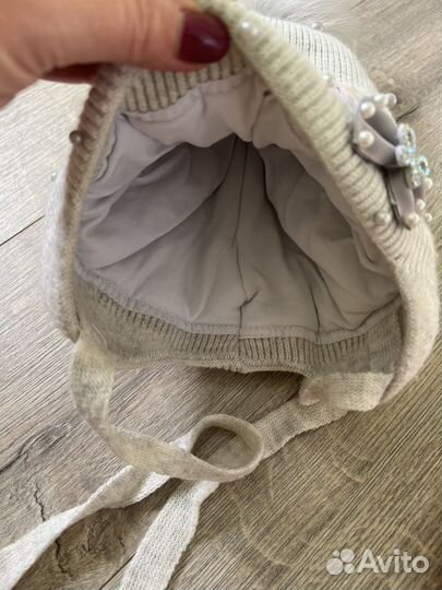 Шапка для девочки р48-50 (на 5 лет)