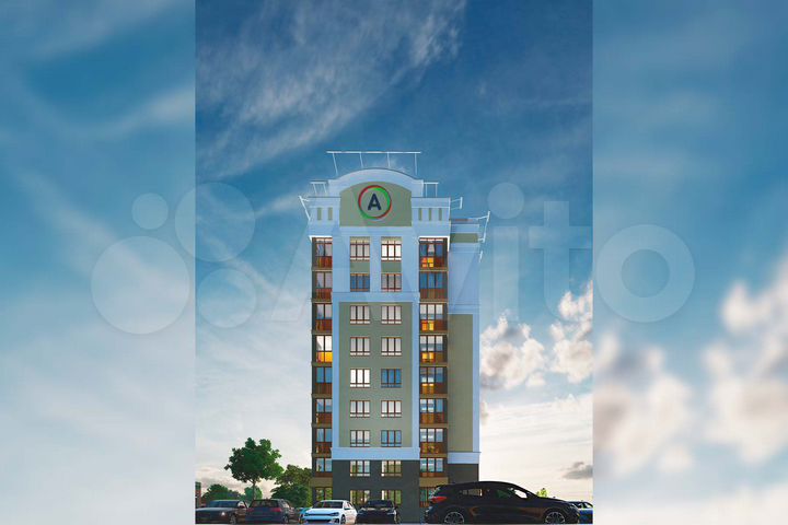 1-к. квартира, 28,9 м², 1/9 эт.