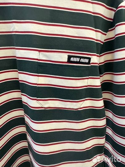 Miumiu лонгслив