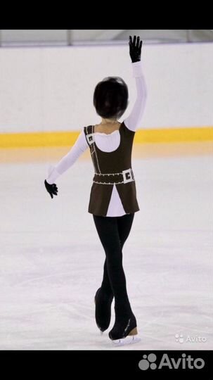 Комбинезон для выступлений, для девочки