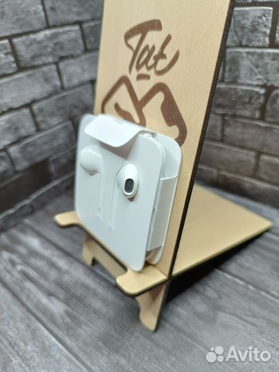 Оригинальные наушники apple earpods lightning