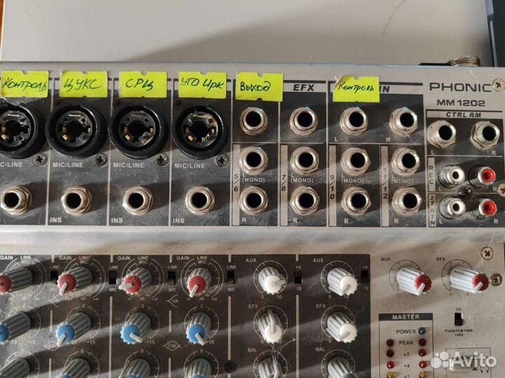 Микшерный пульт Phonic MM1202