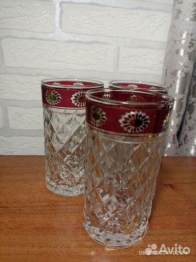 Хрустальные стаканы
