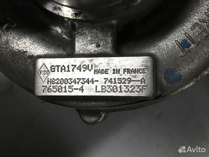 Турбина H8200347344 Renault 2.0D M9R
