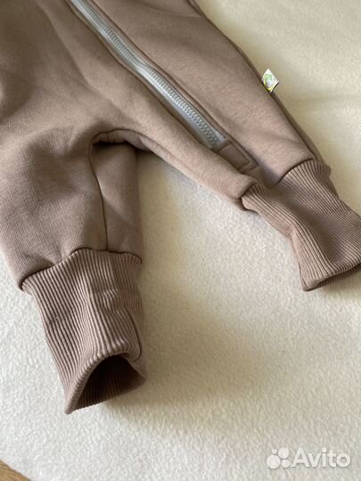 Комбинезон новый флисовый утепленный 68