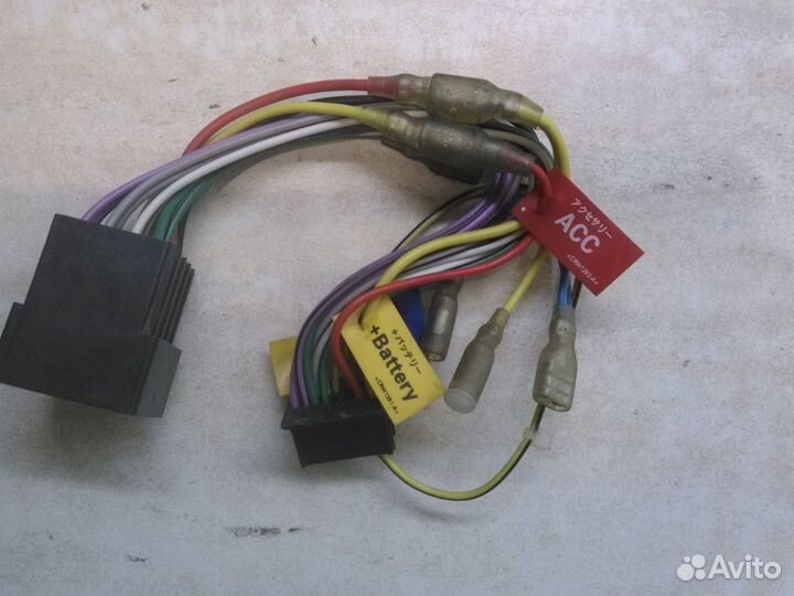 Комплект проводов для подключения аудиотехники