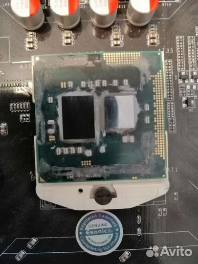 Материнская плата с процессором intel core i7-620М