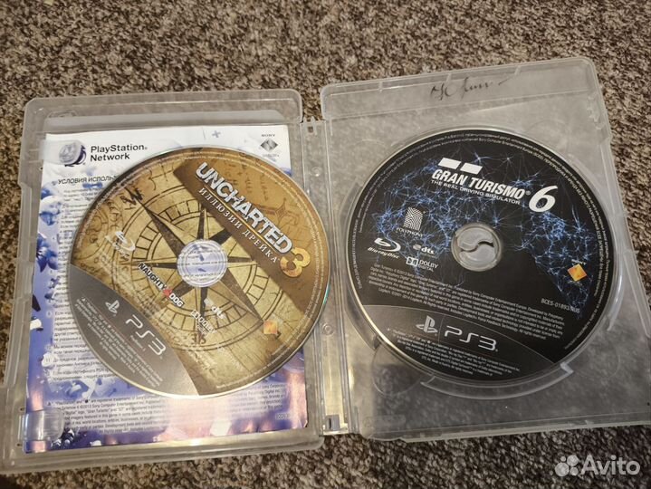 Диски на ps3