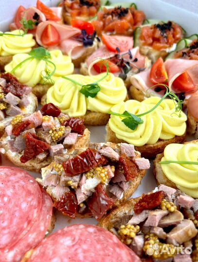 Фуршет кейтеринг гастробокс