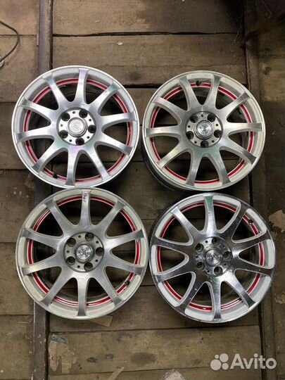 Литые диски r15 5 100 polo rapid