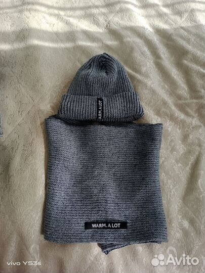 Шапка и снуд орби размер л