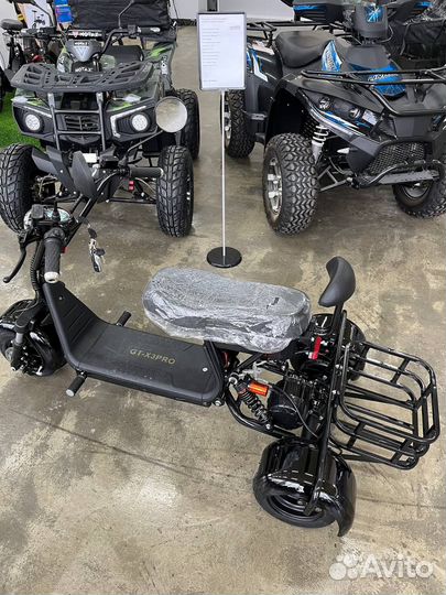 Электроскутер citycoco GT X3 PRO