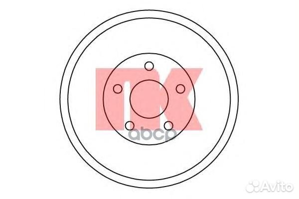 Барабан тормозной subaru forester/impreza/legac