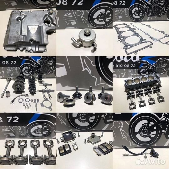 Разбор двигателя N515E Yamaha YZF-R1 2007 - 2008г