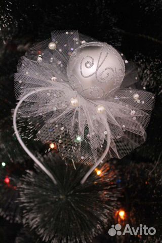 Ободок цветочный Бусинка костюм