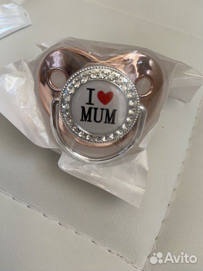 Соски пустышки со стразами