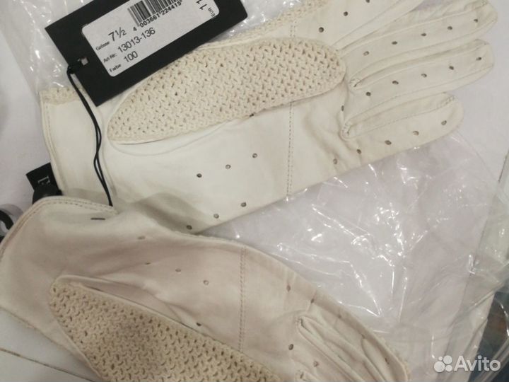 Перчатки новые кожа Италия Roeckl