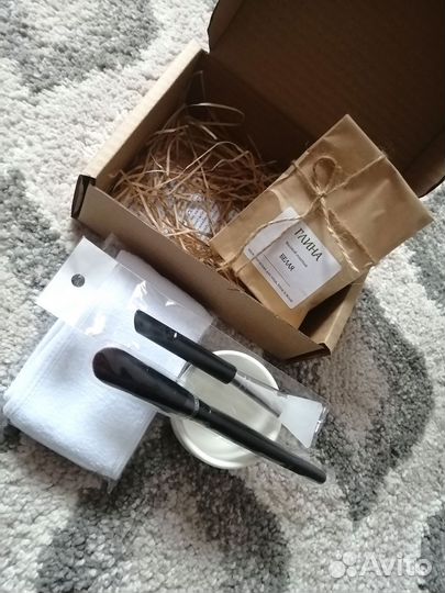 Подарочный набор женский, маска, кисти