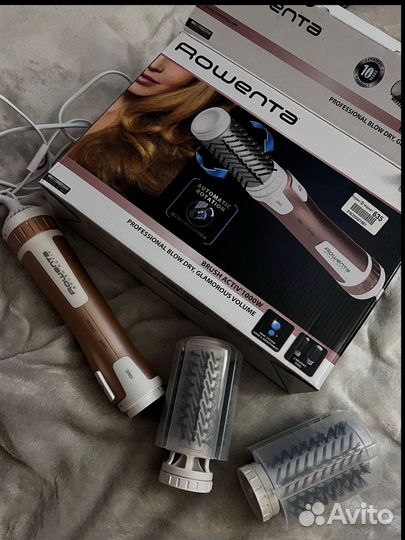 Фен щетка rowenta brush activ 1000w