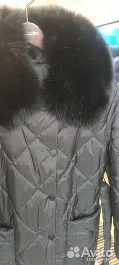 Пуховик легкий женский