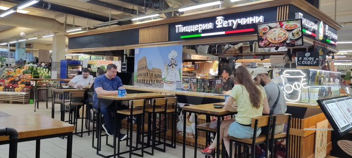 Кафе в аренду на фудкорте, 15 м²