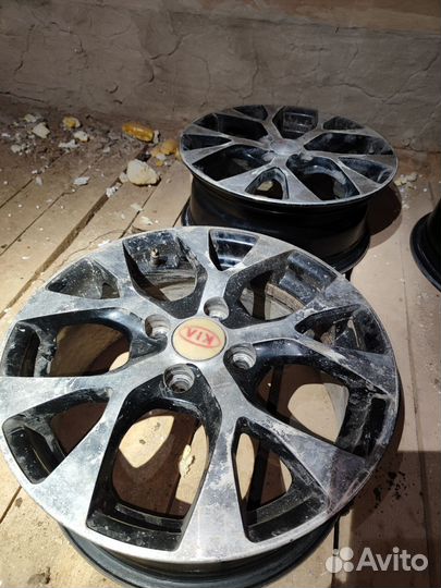 Литые диски r15 на kia rio 3