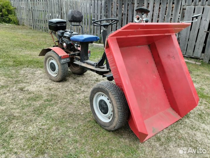 Мотоблок с передним адаптером