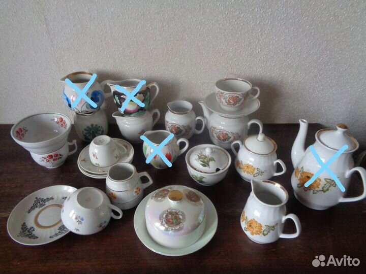 Посуда фарфор времен СССР