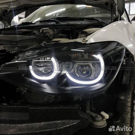 Светодиодные Ангельские глазки BMW 1 F20 (Рефлекто