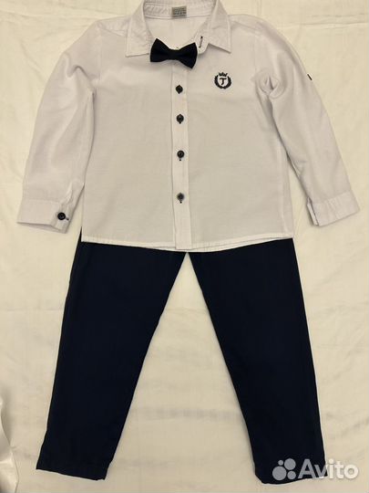 Костюм. Рубашка и брюки для мальчика р. 110