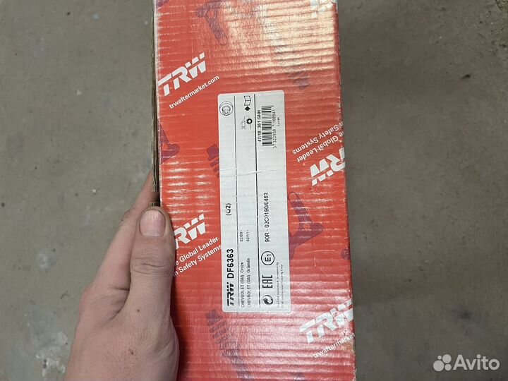 Тормазные диски trw