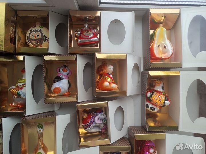 Елочные игрушки фабрики ариель