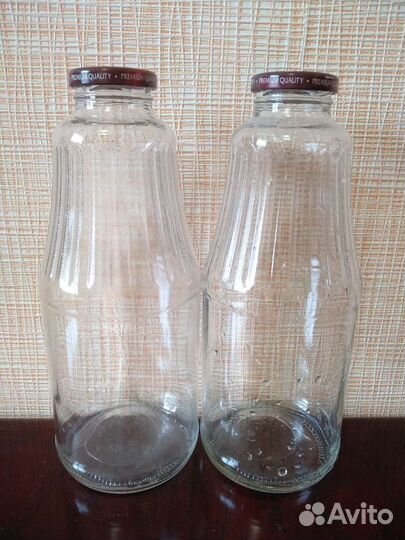 Бутылка стеклянная 1л