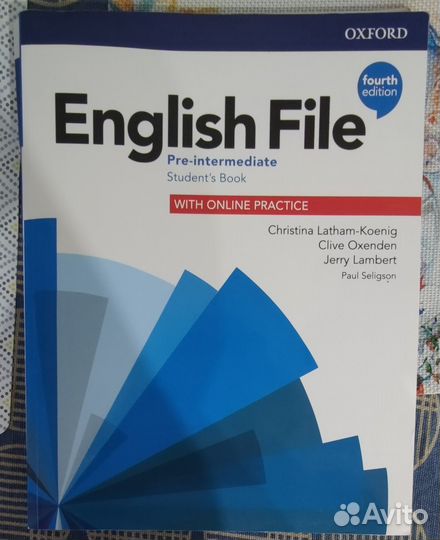 Учебник English file pre-intermediate 4th edition