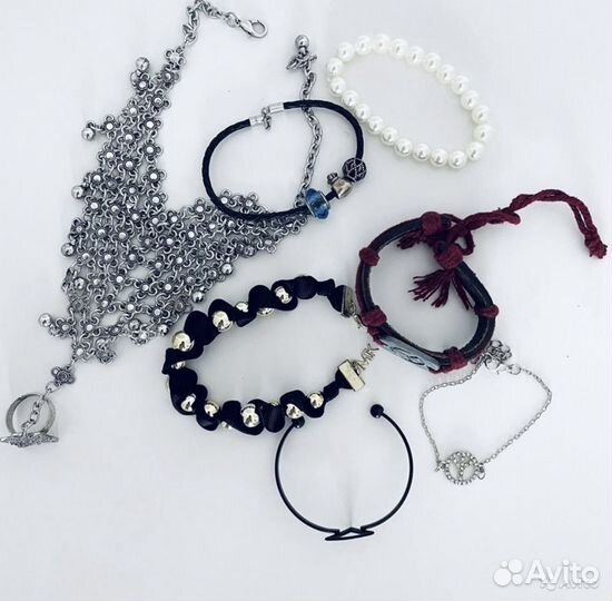 Заколки, браслеты, чокеры (Цена за все)