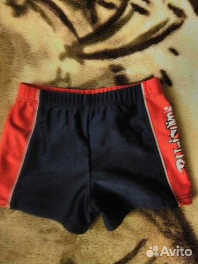 Халат и плавки на мальчика 2-4 года