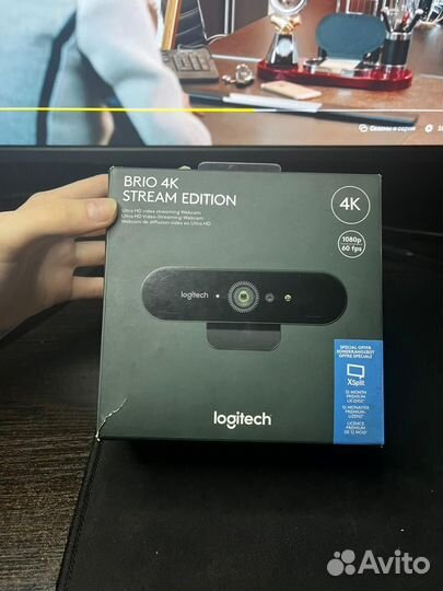 Веб-камера Logitech brio 4k