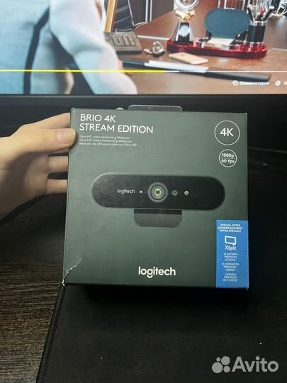 Веб-камера Logitech brio 4k