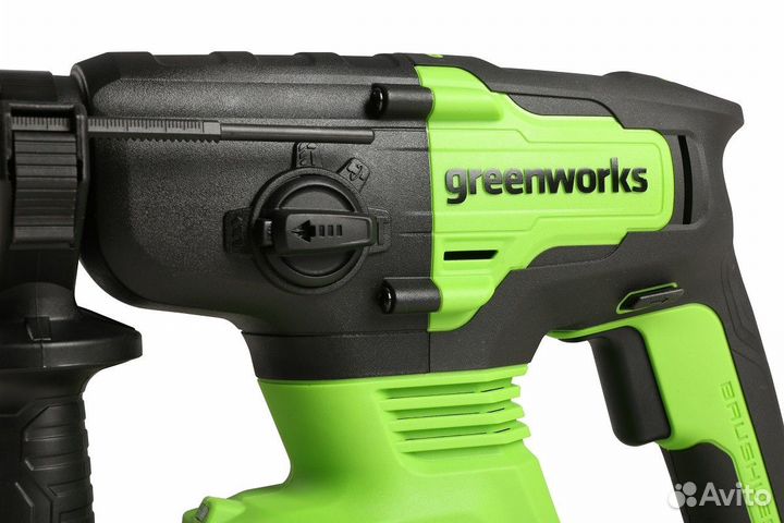Перфоратор аккумуляторный greenworks GD24SDS2 (G24