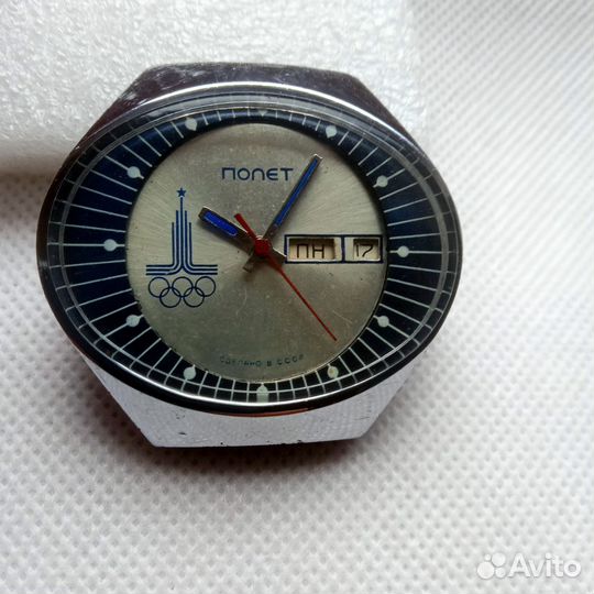 Часы СССР наручные Полёт, Олимпиада 80