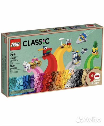 Lego classic 11021 1100 деталей