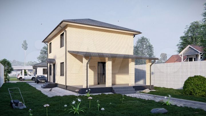 Дом 115 м² на участке 10 сот.